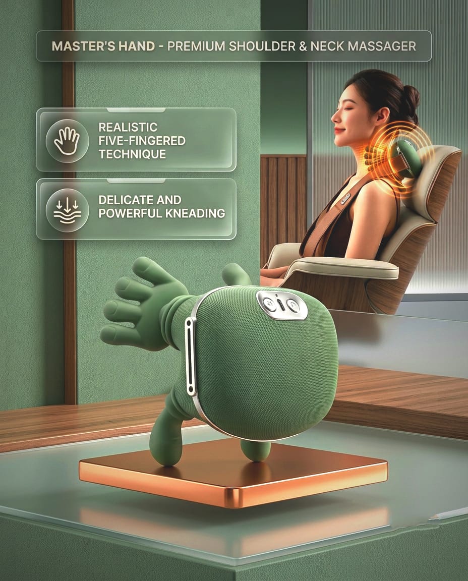 Master's Hand Neck & Shoulder Massager