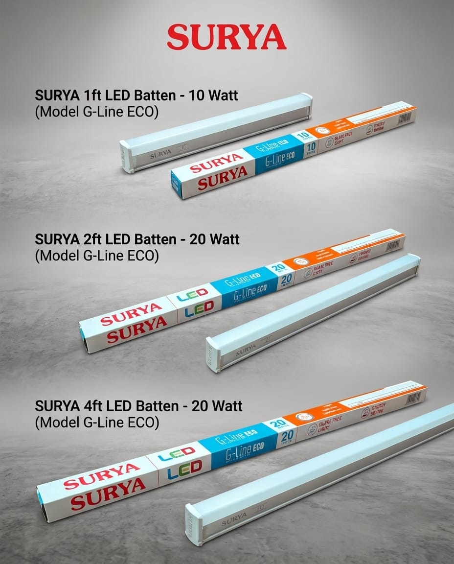 Surya LED Batten — G-Line ECO